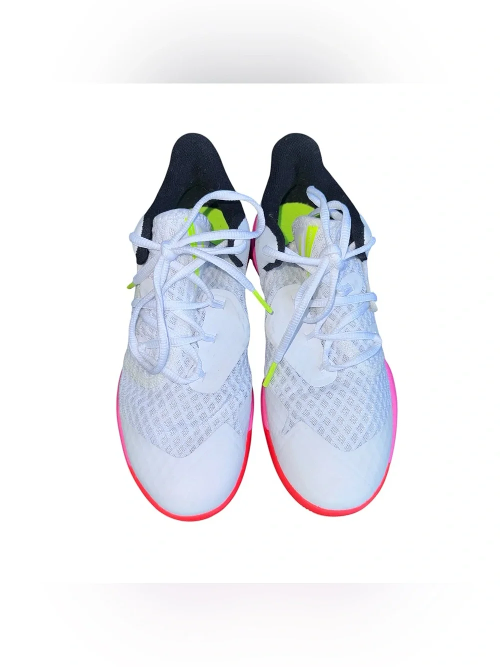 NIKE Zoom Hyperspeed Court White Black Crimson Pink Red Sneakers Women’s Sz 5.5